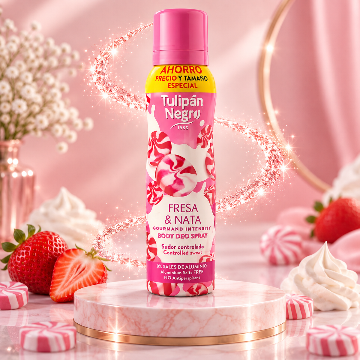 Déodorant Spray Fraise & Chantilly 150ml