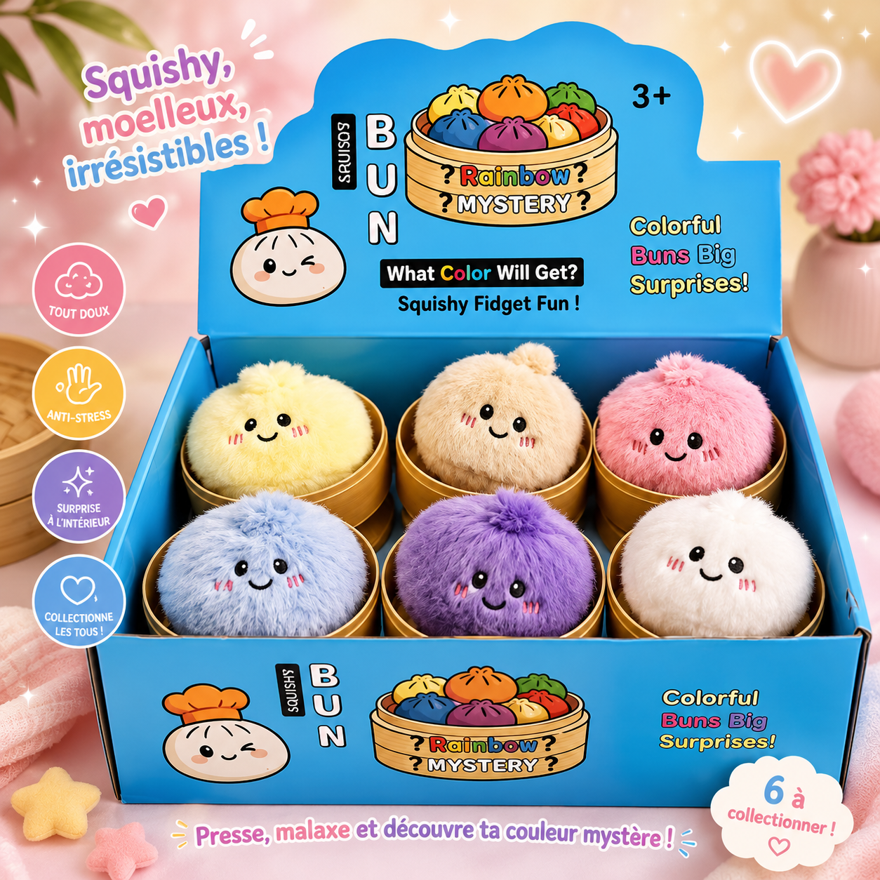 Plush Dumpling Keychain 8cm precommande