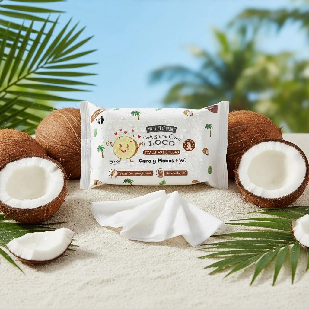 Lingettes multi-Usage parfum coco