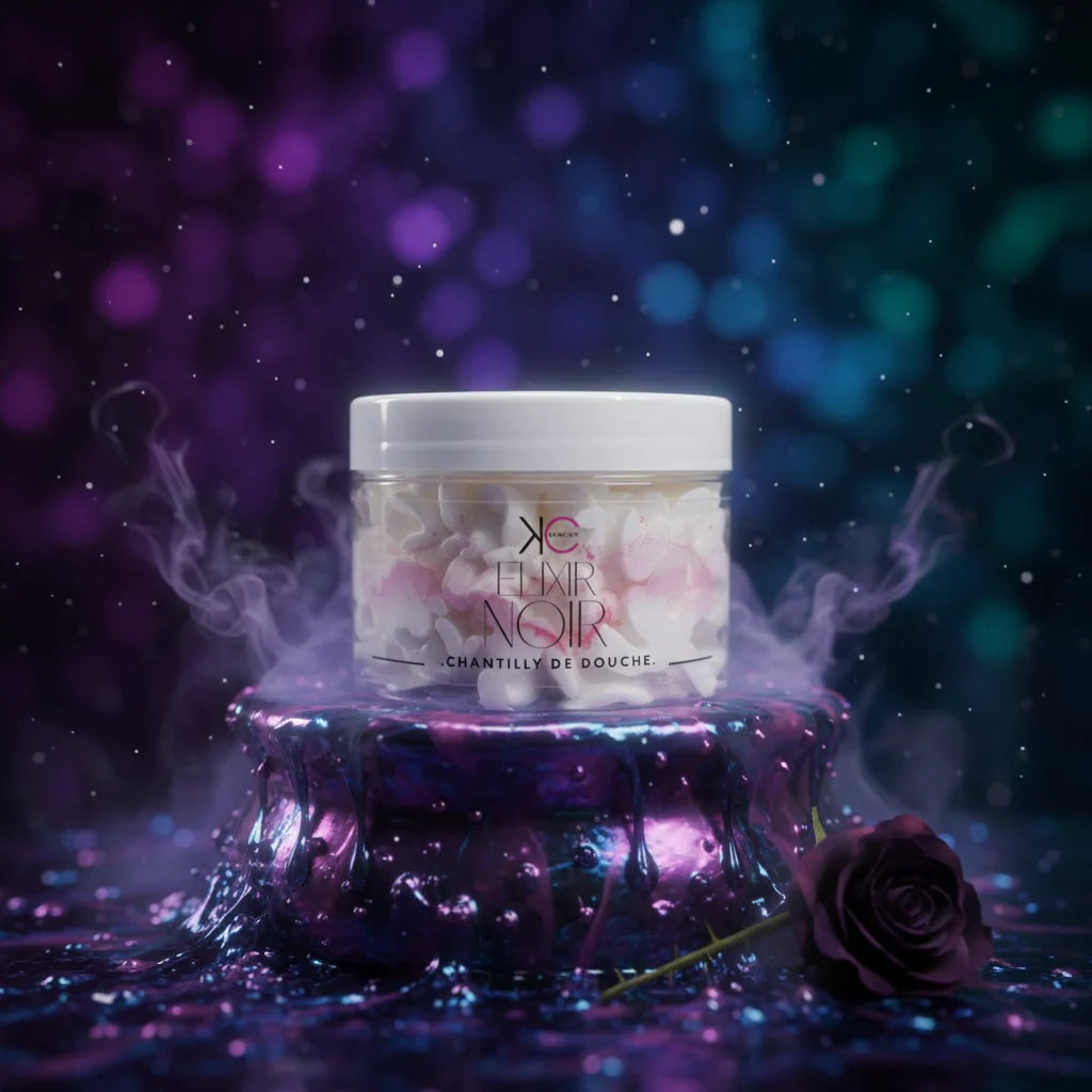 Chantilly de douche élixir noir