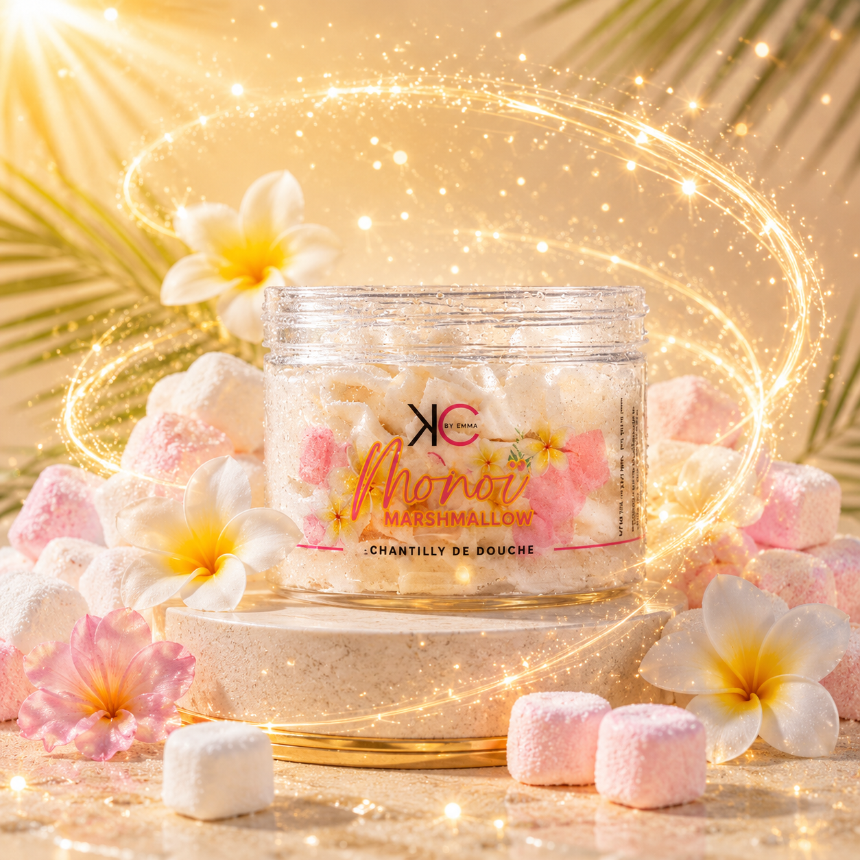 Chantilly de Douche Monoï Marshmallow 100g