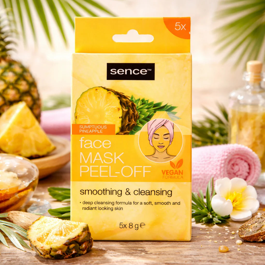 5 Masque Peel Off Nourrissant & Hydratant Ananas