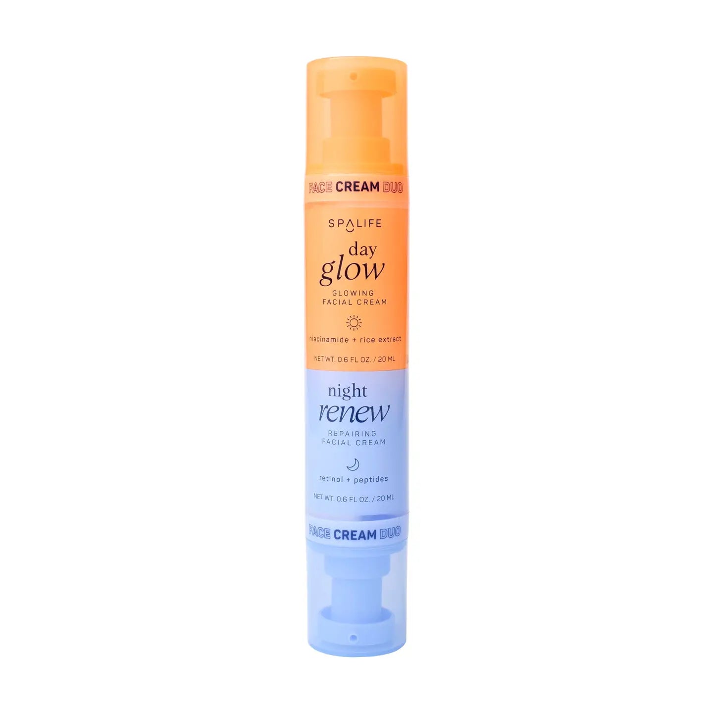 Duo de Crèmes Visage Éclat de Jour & Renouvellement de Nuit