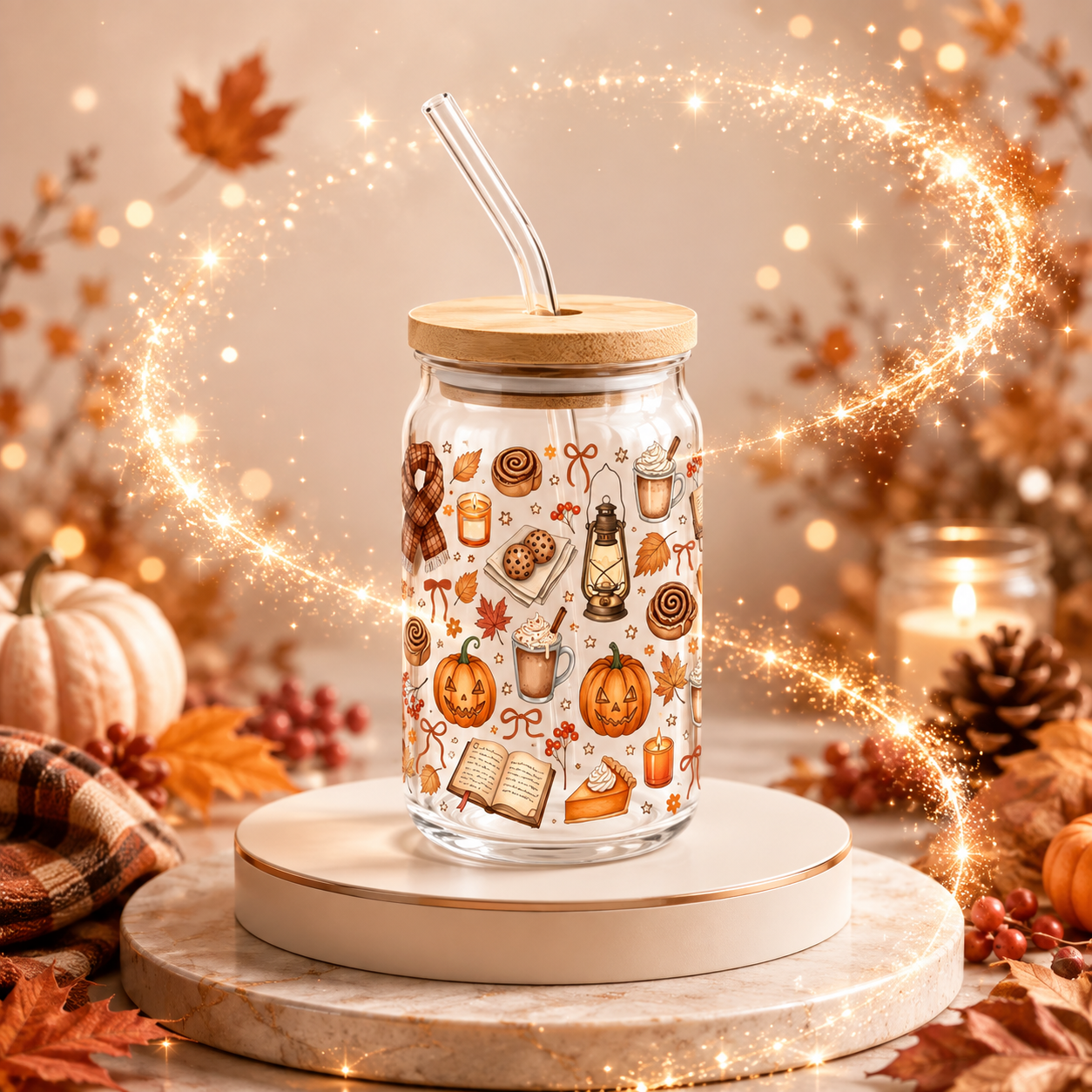 Verre Pumpink halloween