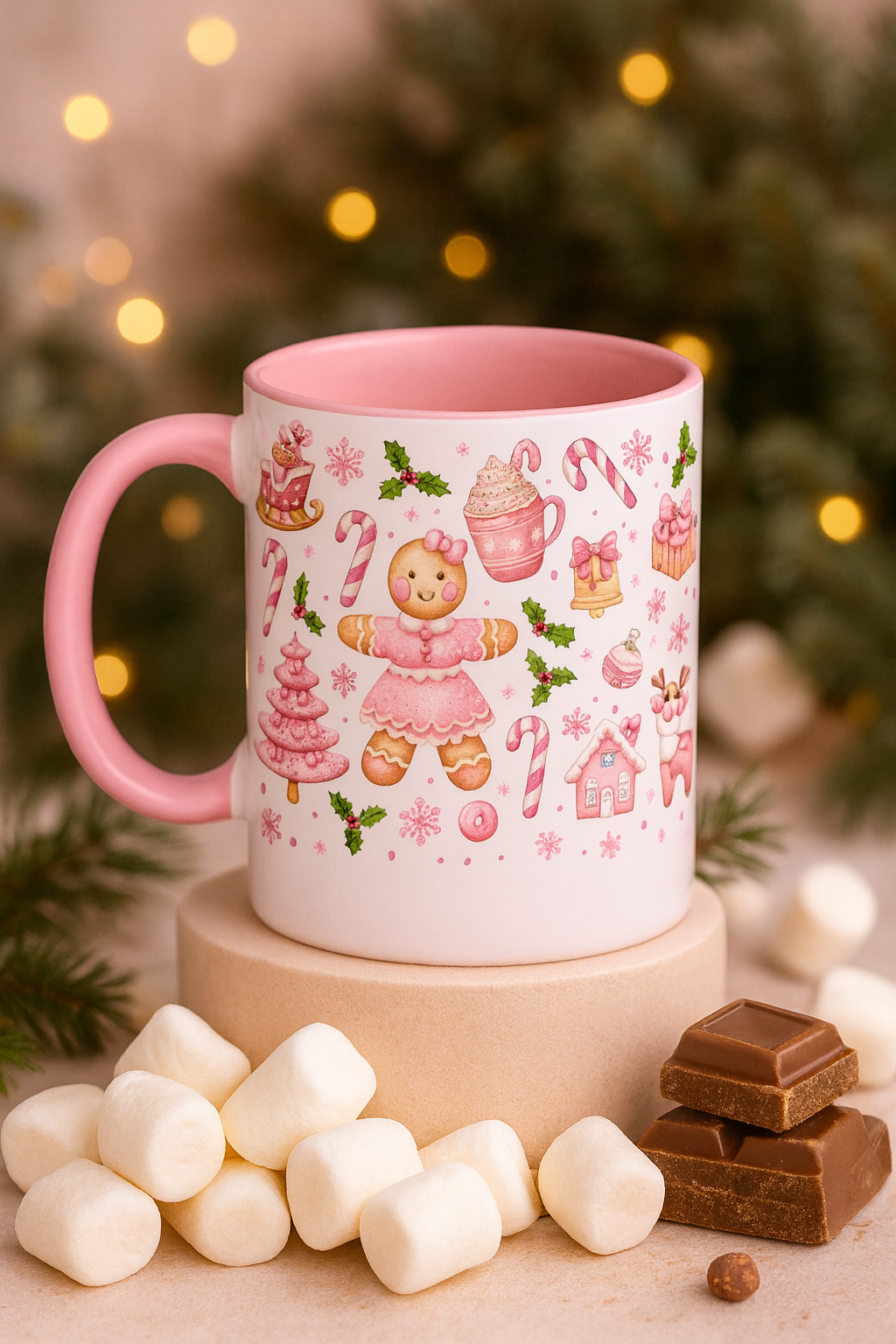Mug Pink Biscuit