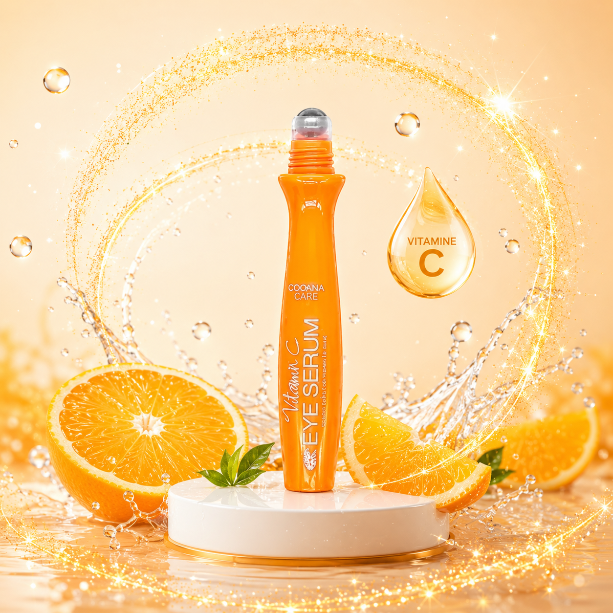 Serum Roll On pour les Yeux Vitamine C