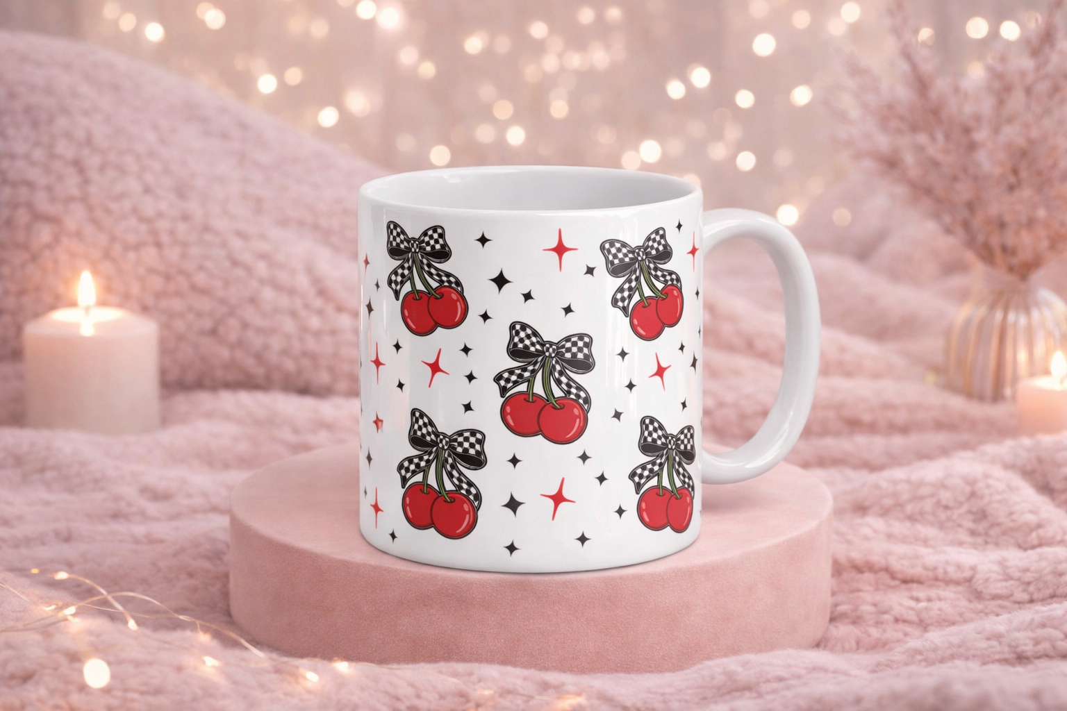 Mug Cherry black