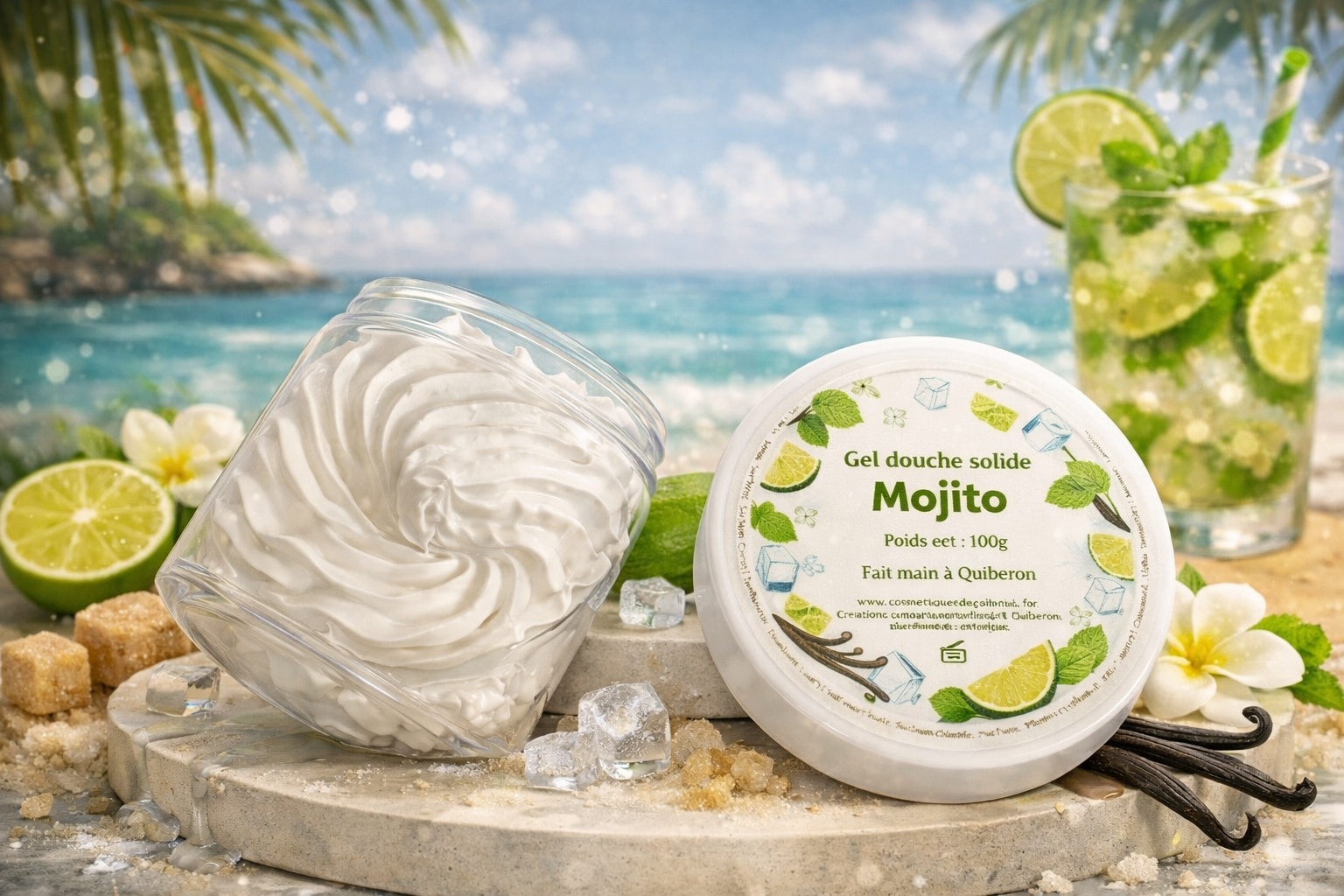 Savon fouettée Mojito