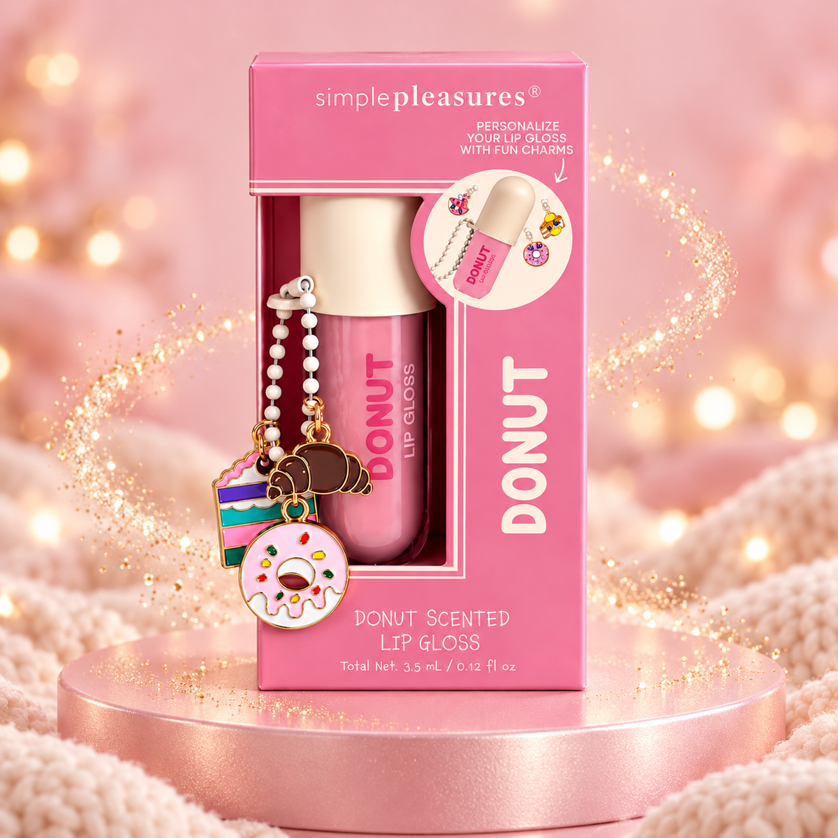 Lip gloss senteur Donut
