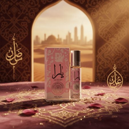 Huile de Parfum Yara Rose Sans Alcool (Roll-On 10 ml)