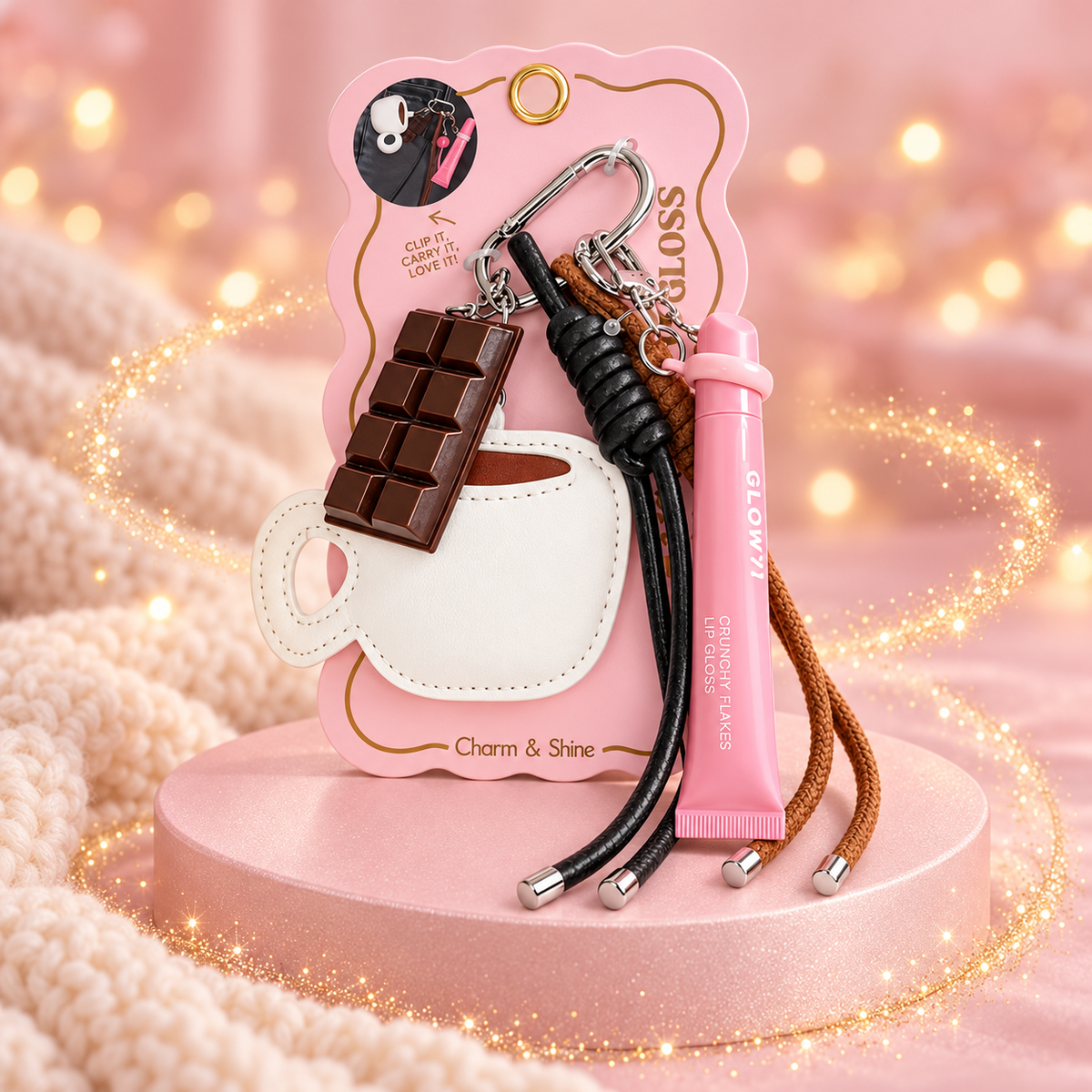 Coffret lip gloss -Crunchy Flake