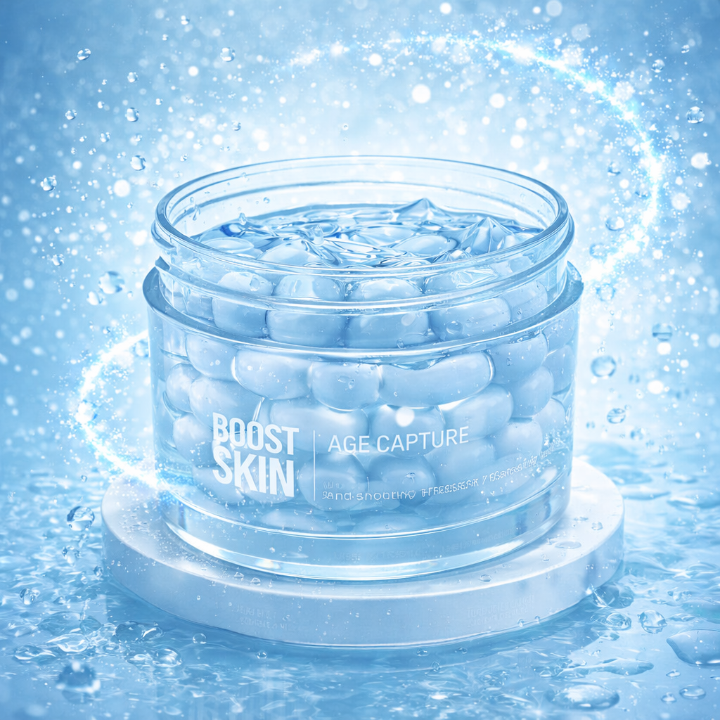 Crème visage "Boost Skin - Age Capture" Acide Hyaluronique