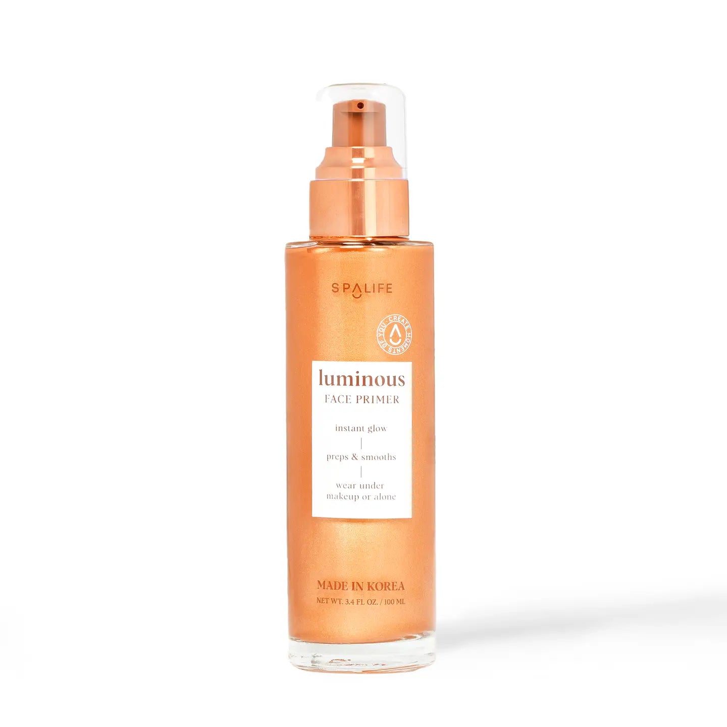 Base lumineuse pour le visage