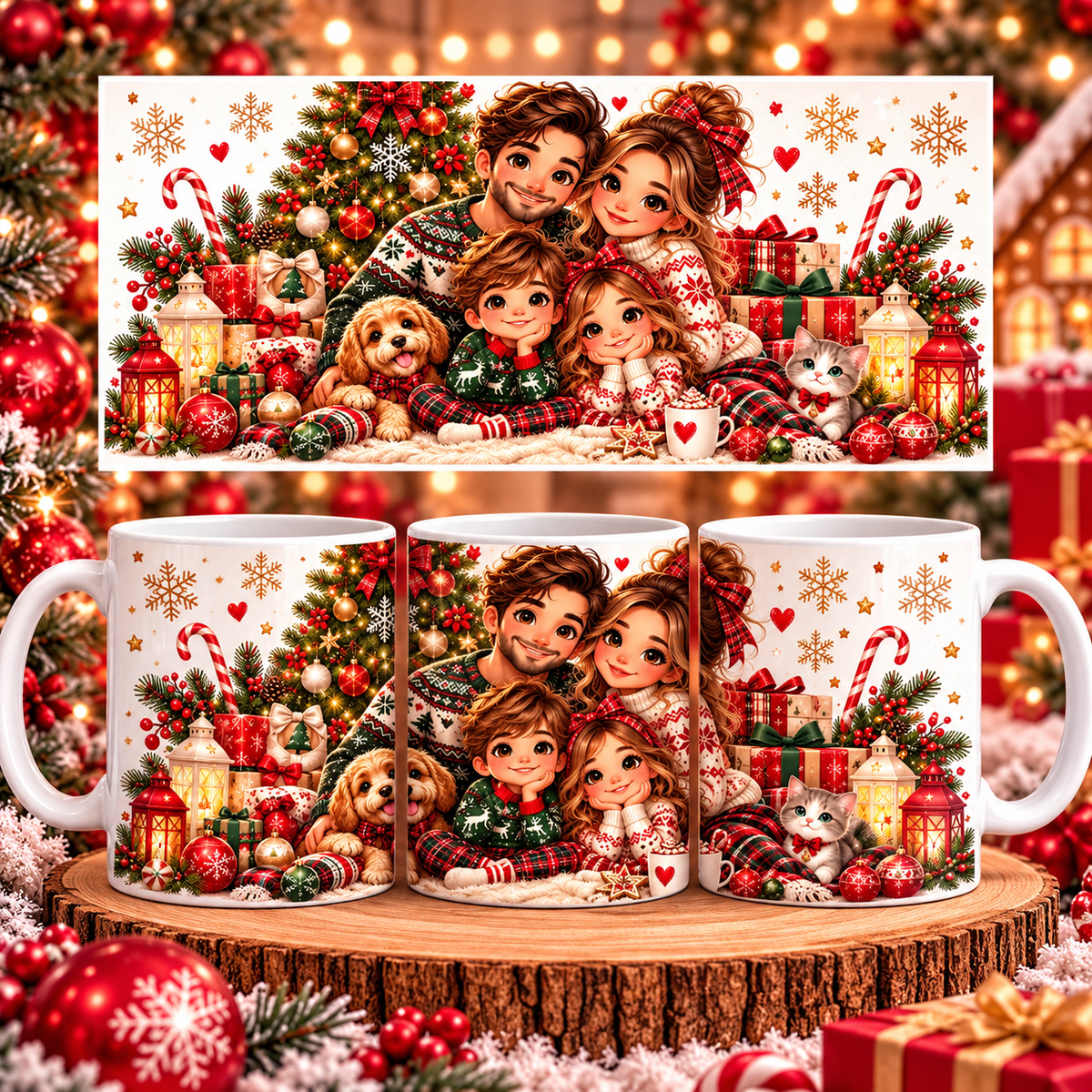 Mug personnalisé – PHOTO DE FAMILLE