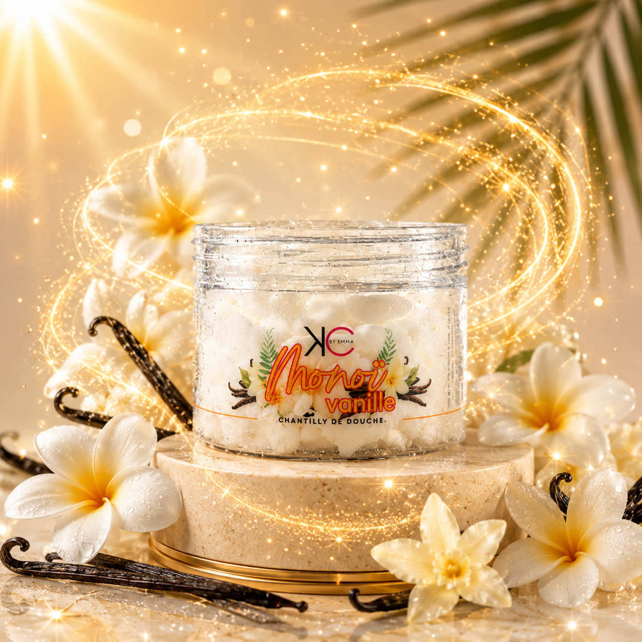 Chantilly de Douche Monoï Vanille 100g