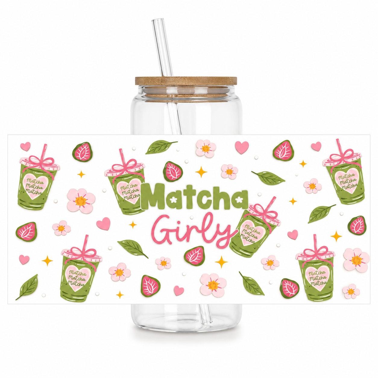 Verre Matcha girlys