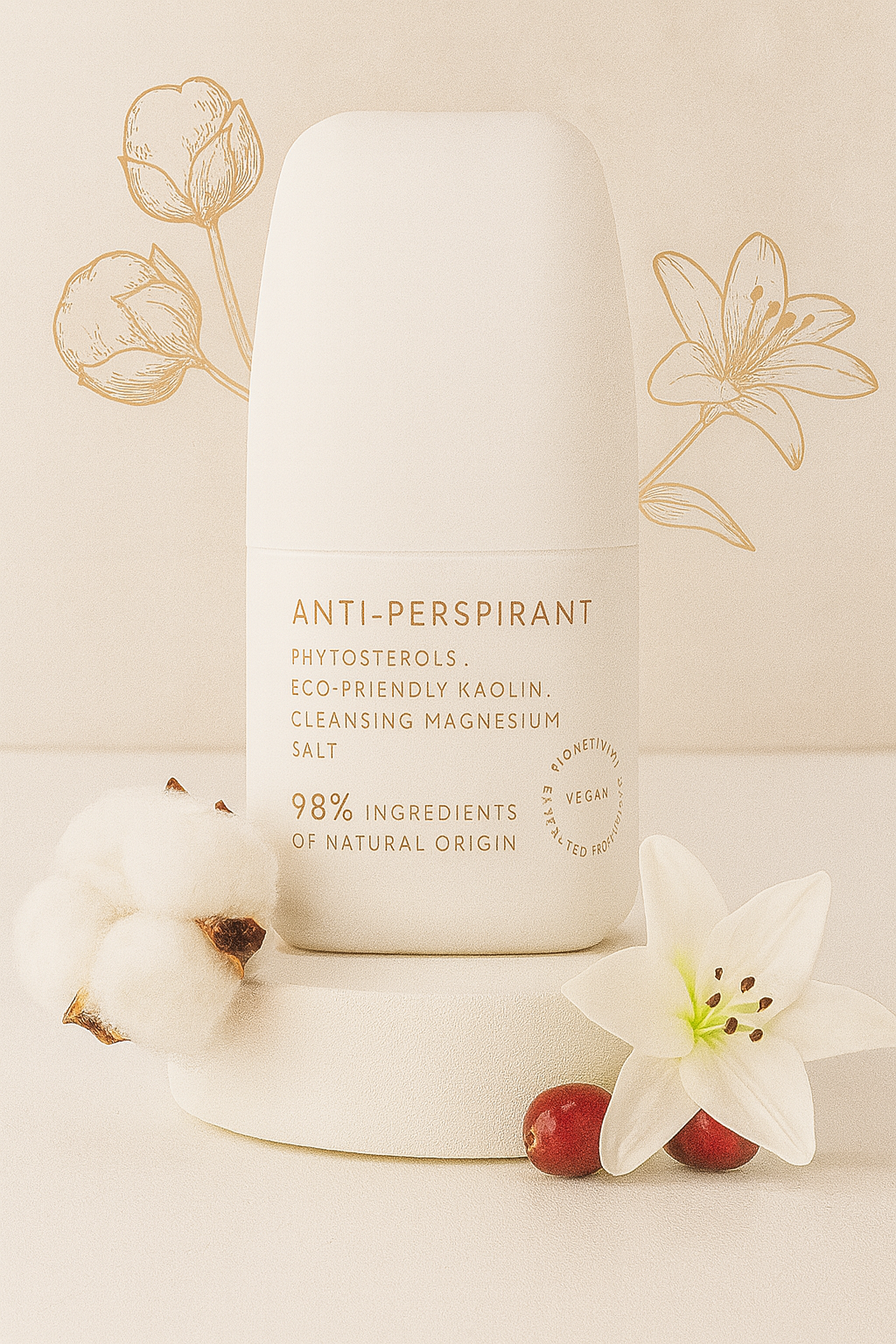 Déodorant anti-transpirant Ziaja Natural Care