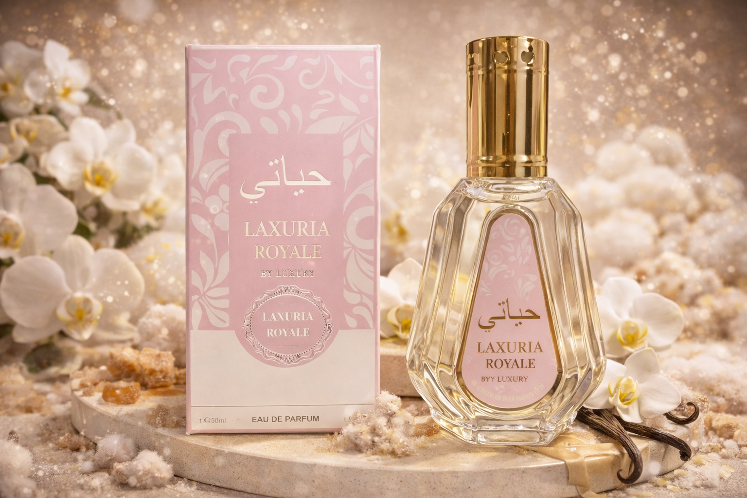 Parfum Laxuria Yara rose 50ml