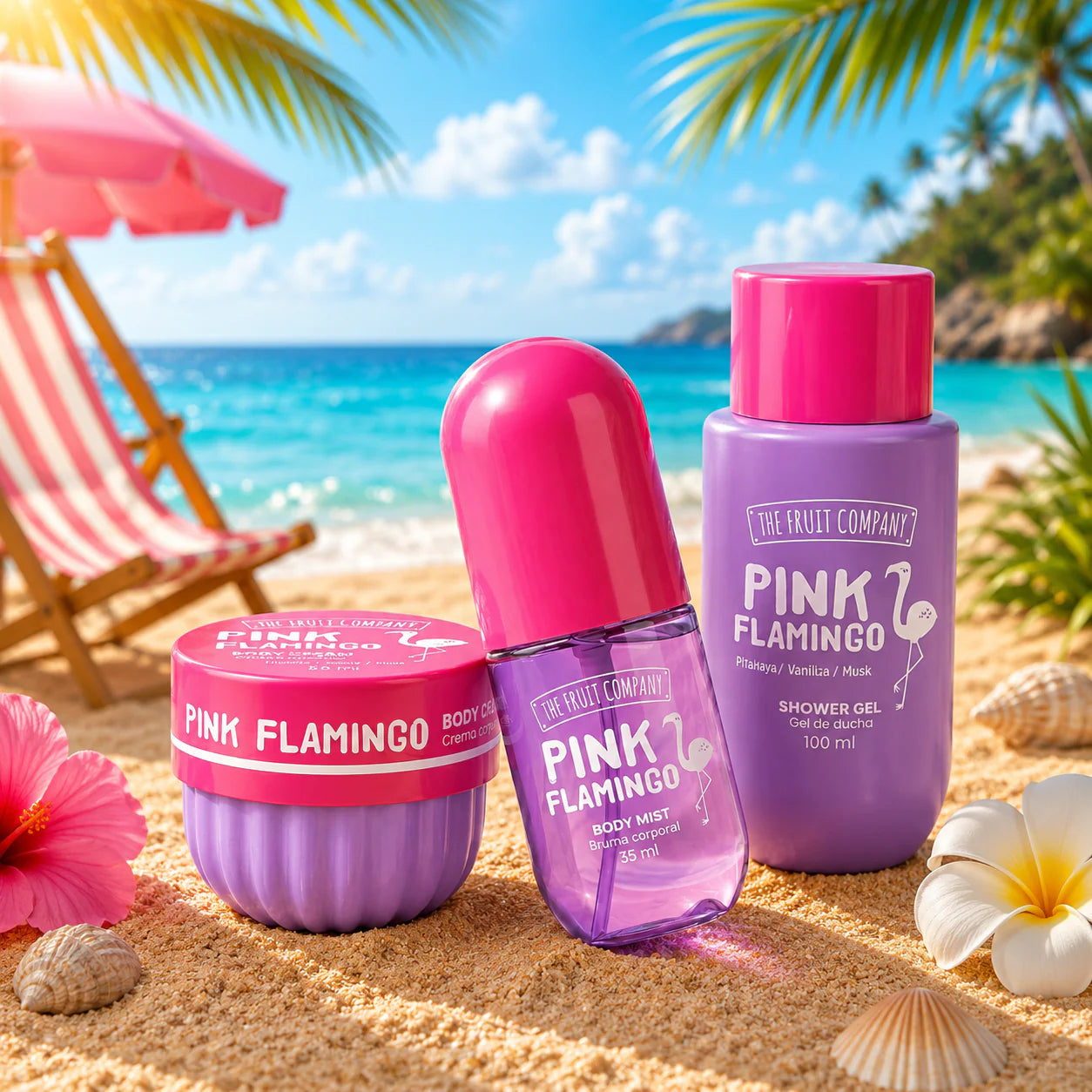 Travel Bag Summer Pink Flamingo