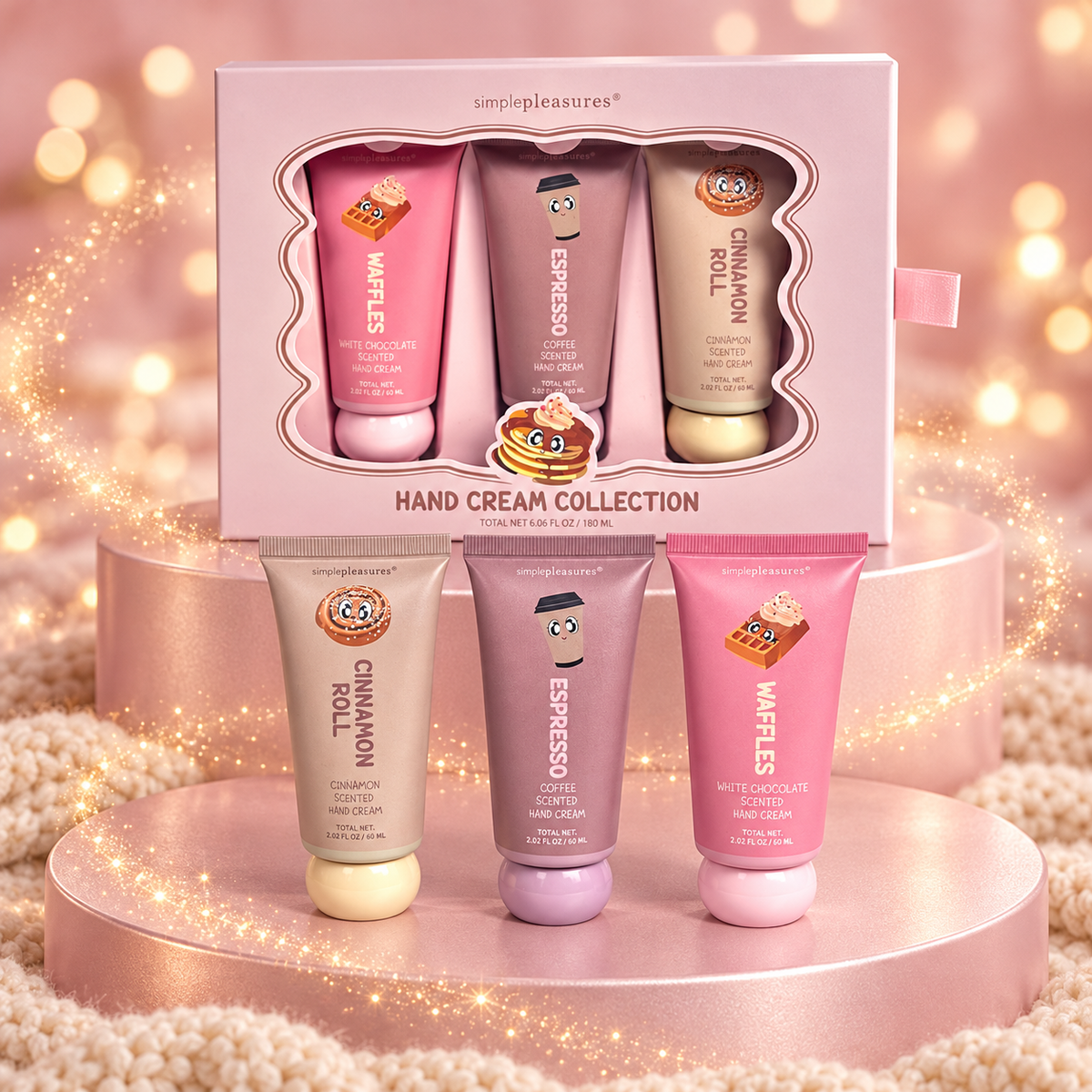 Coffret 3 crèmes mains