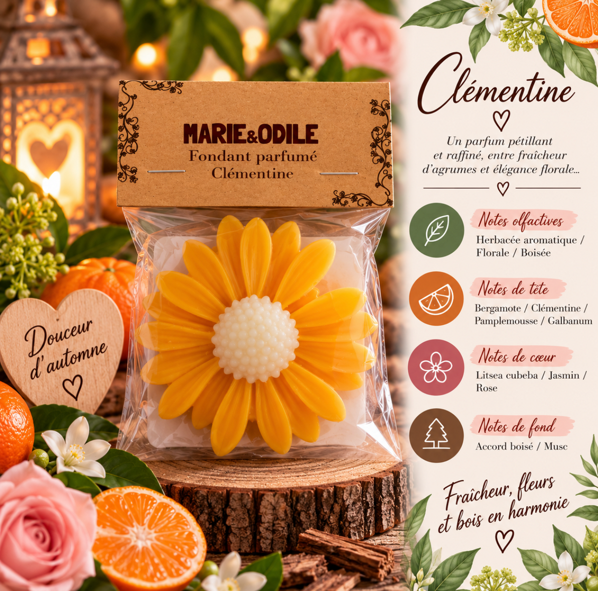 Fondants parfumés 18gr