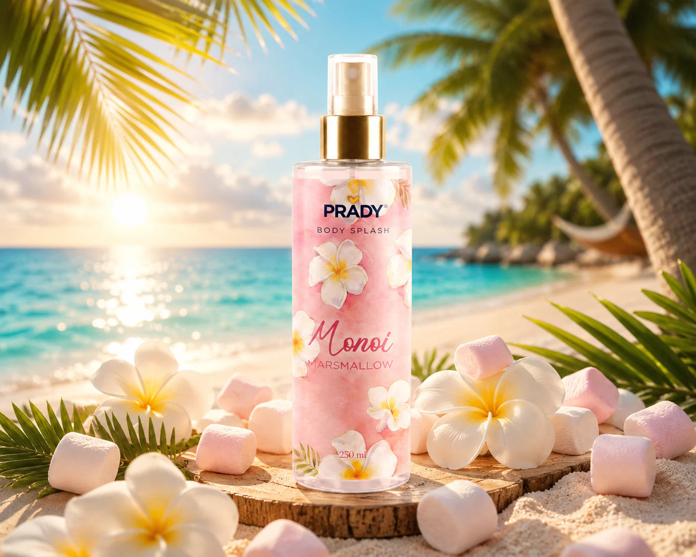 Brume Corps & Cheveux Monoi Marshmallow 250ml