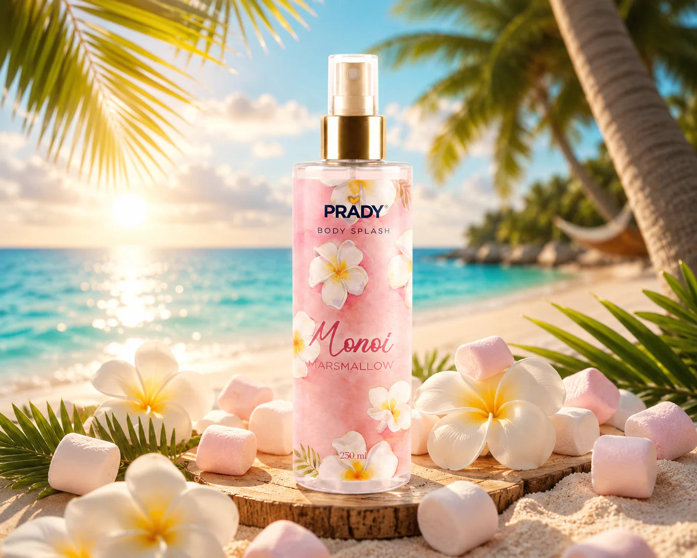 Brume Corps & Cheveux Monoi Marshmallow 250ml