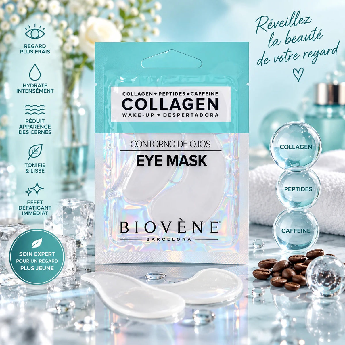 Patchs contour des yeux Collagen Eye Mask