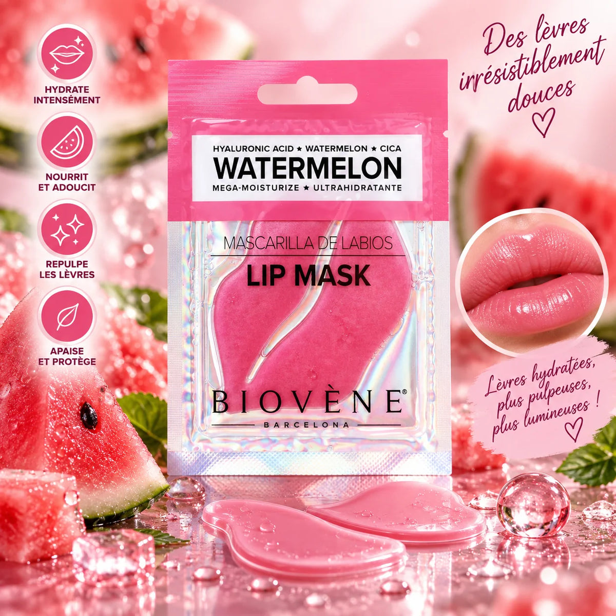 Masque lèvres Watermelon Lip Mask