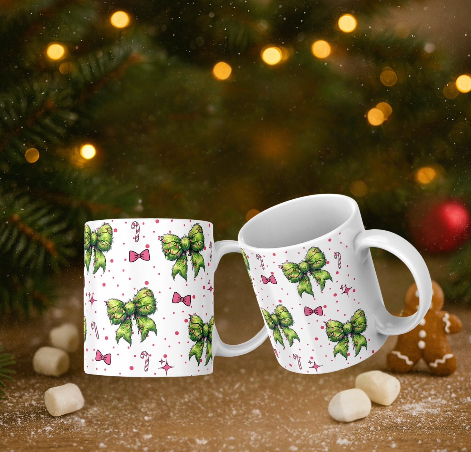 Mug Green Pinky