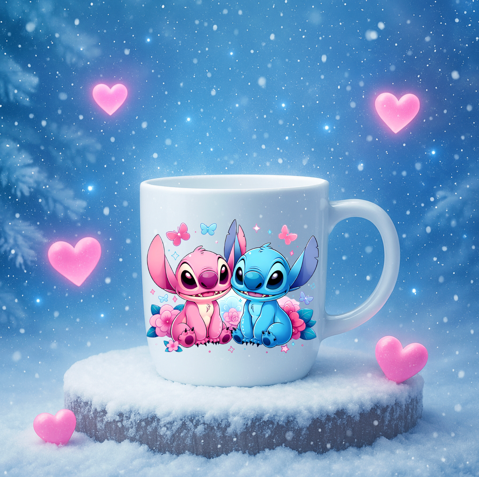Mug stitch Angel Snow