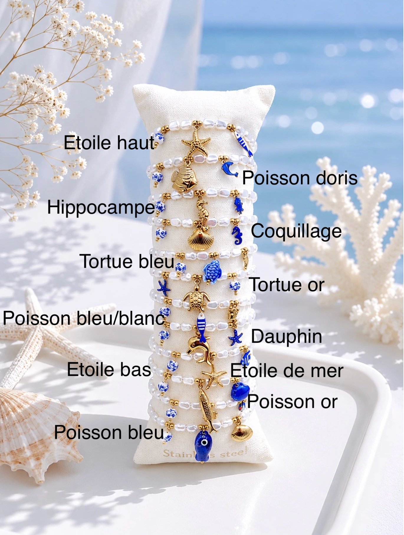 Bracelet Océans blue