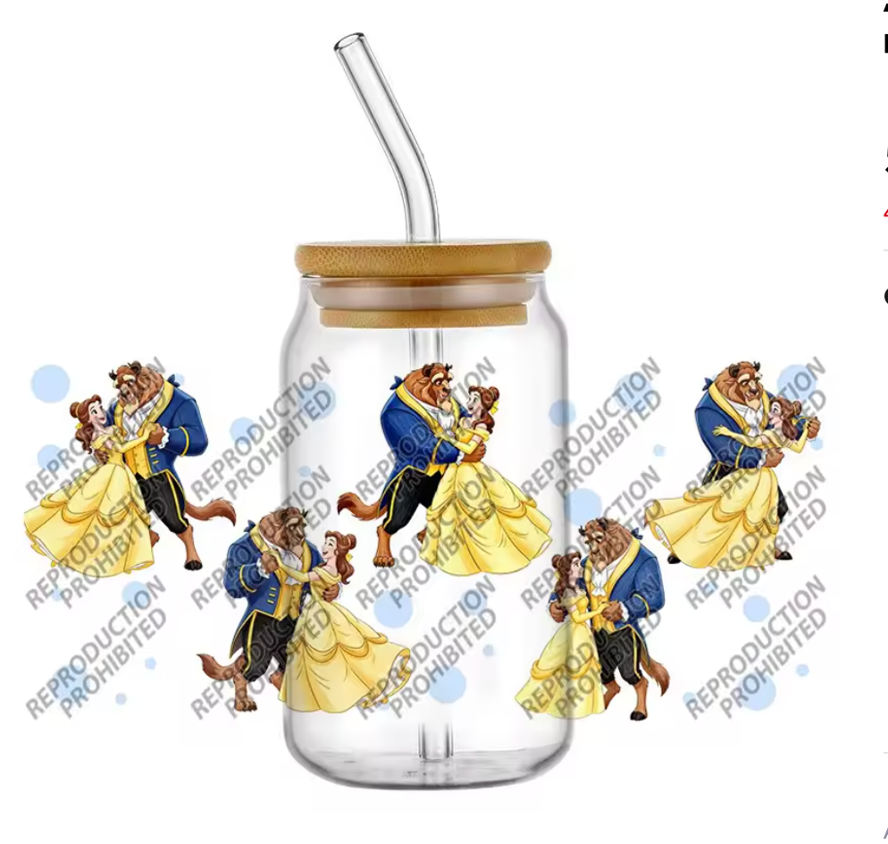 Verre Belle et la Bête