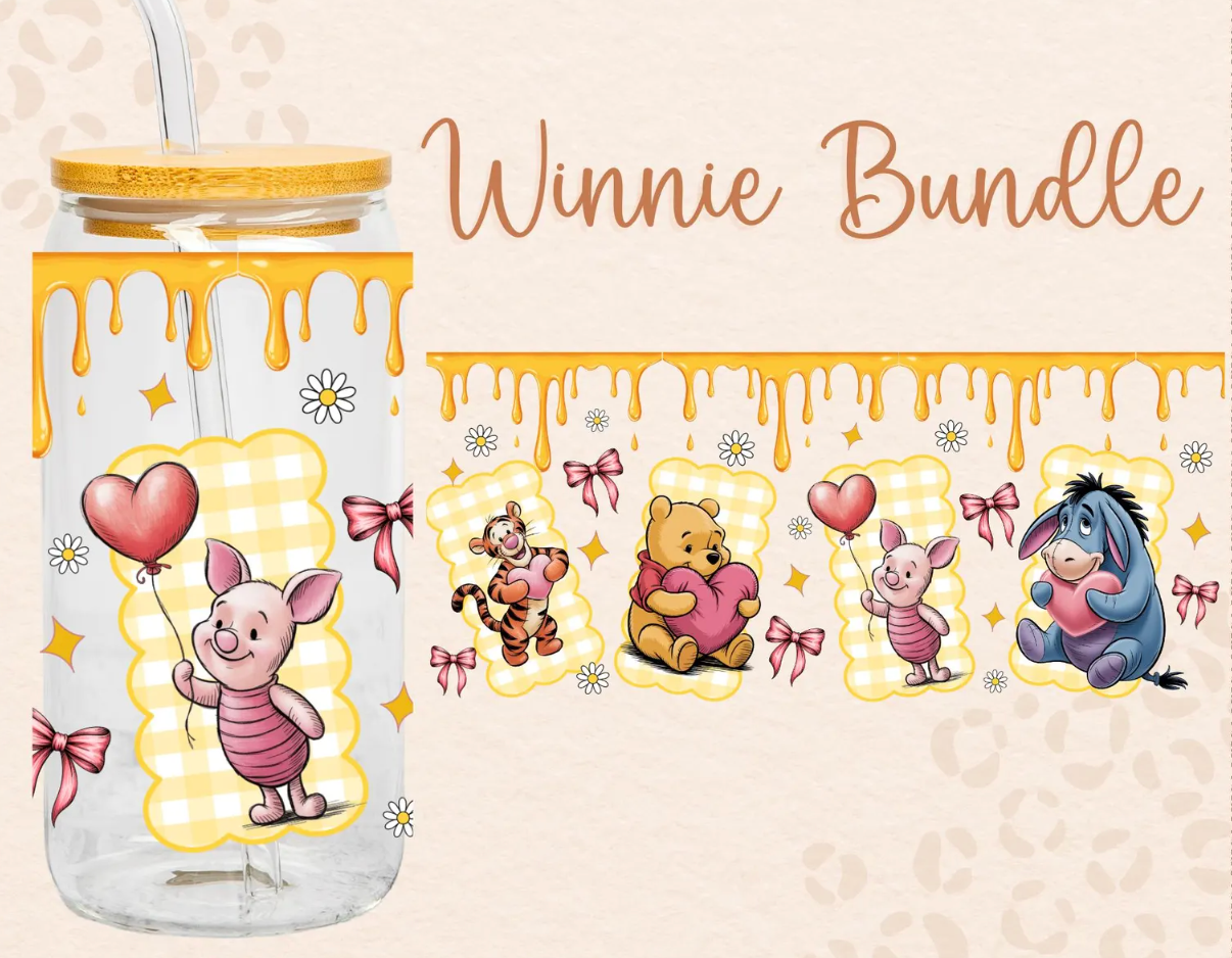 Verre Winnie et ses amis