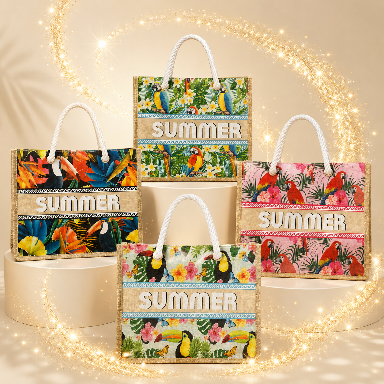Sac de plage Toucan