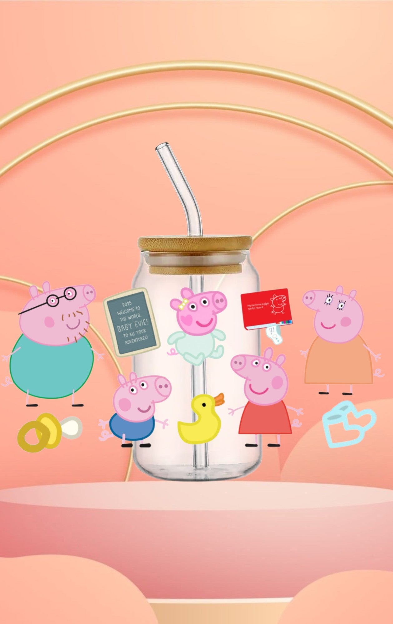 Verre Peppa Pig