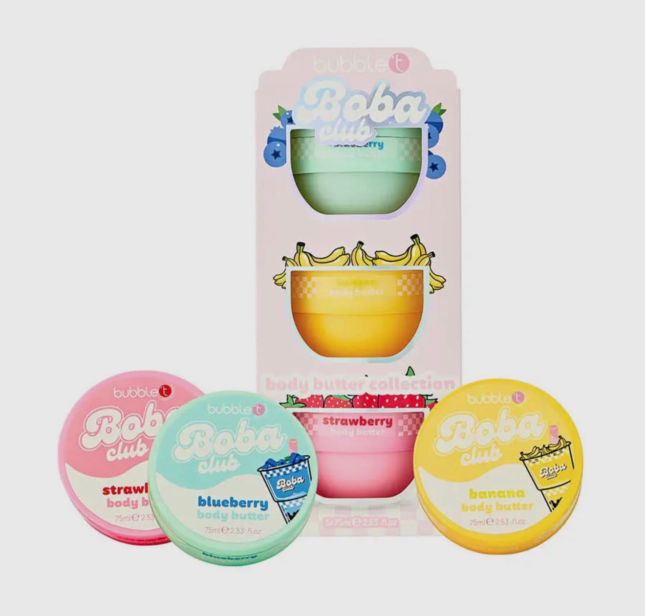 Coffret Cadeau Beurre Corporel Boba Tea
