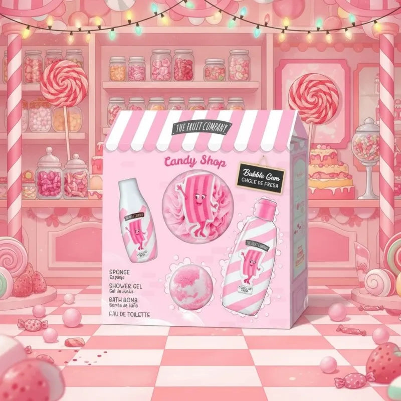 Coffret Bain The Fruits Company Bubble Gum