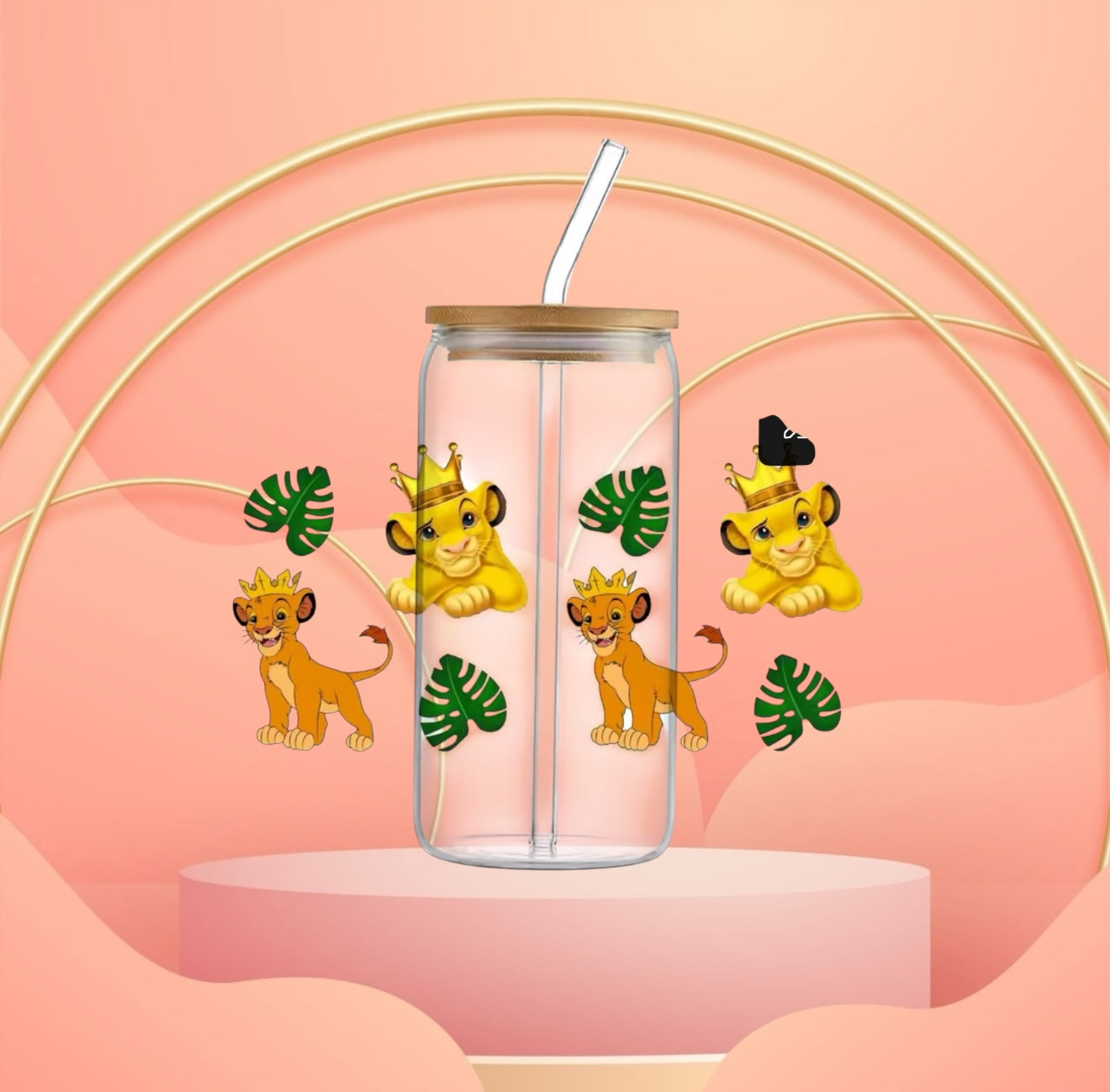 Verre Simba couronne