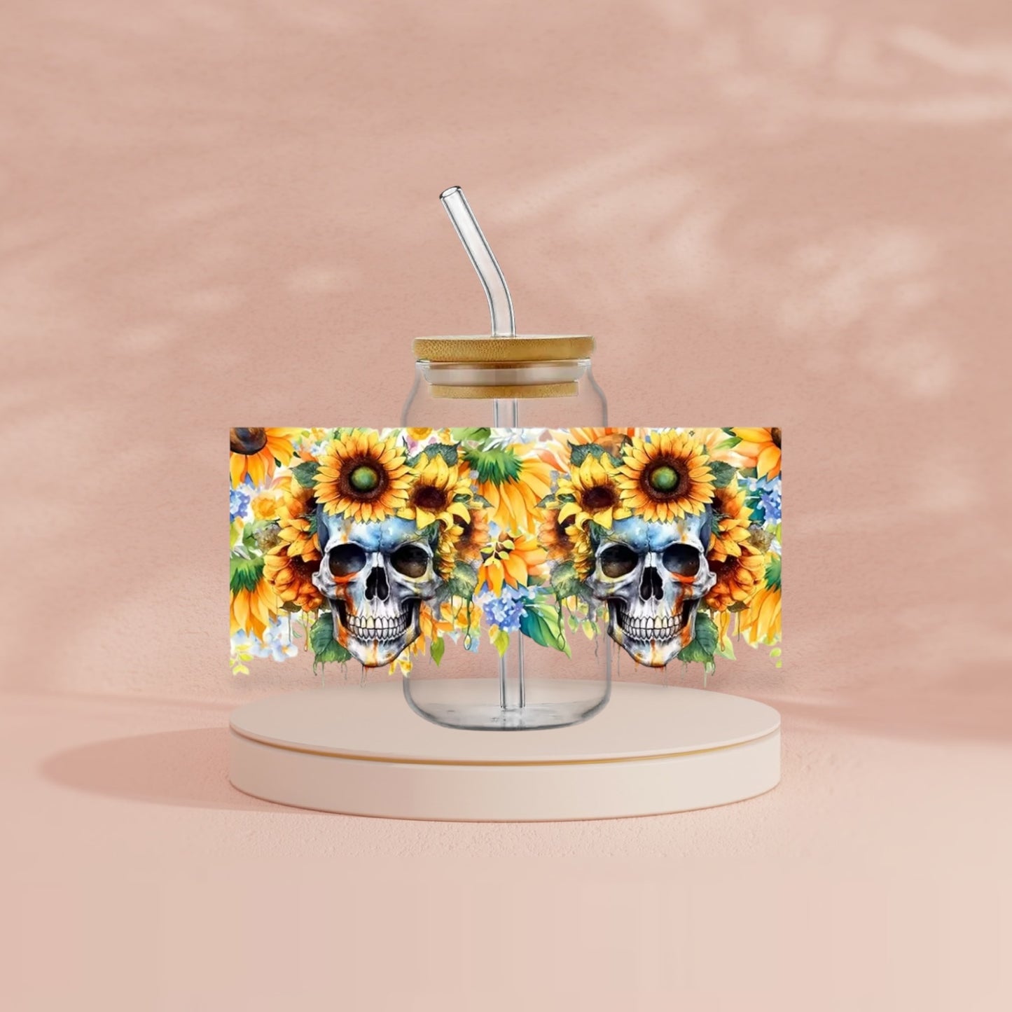 Verre Fleurs Crane