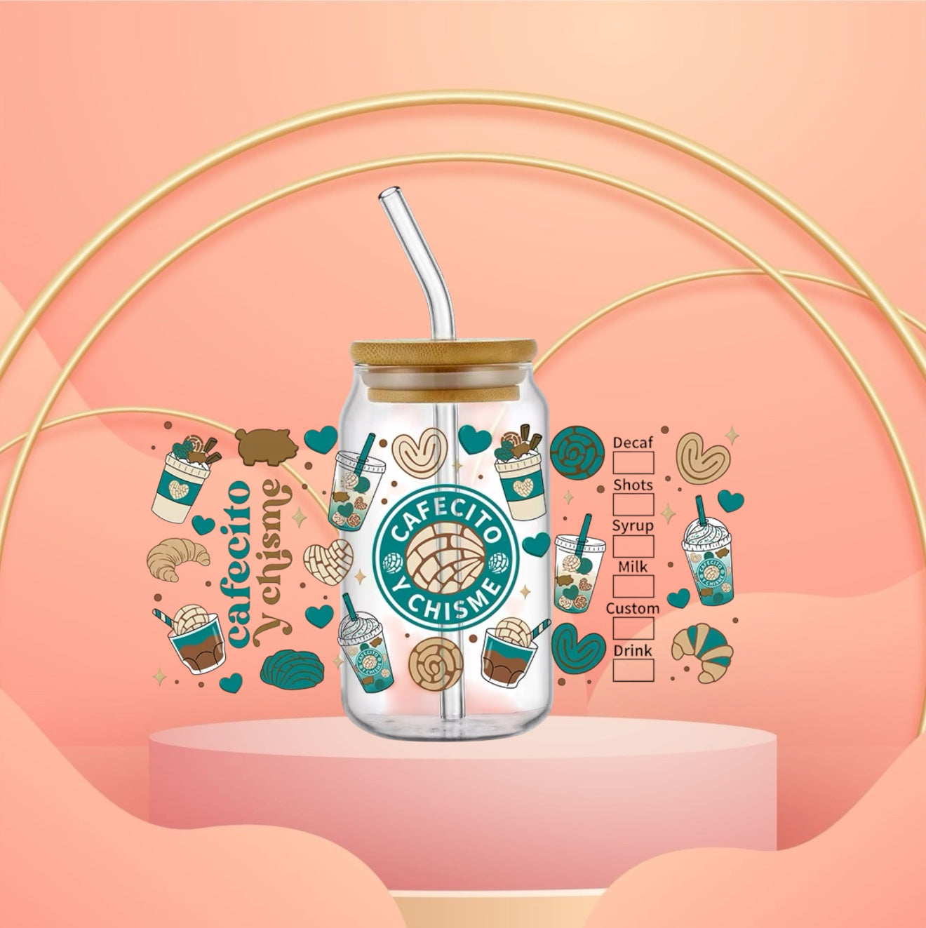 Verre Cafecito Vert