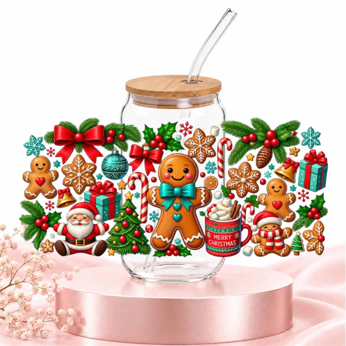 Verre Pain d'épice Christmas