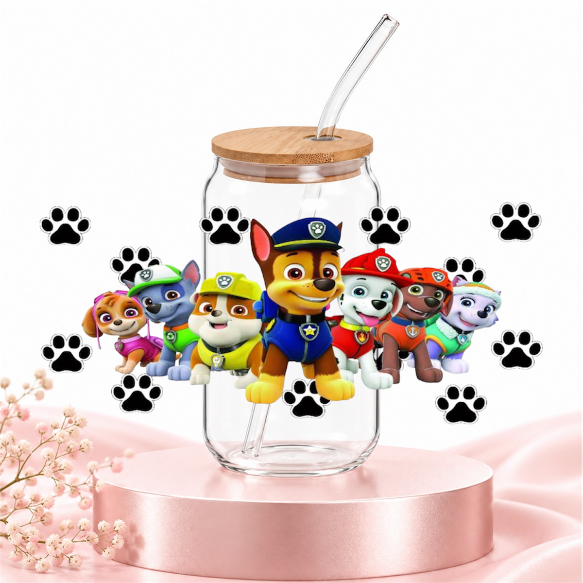 Verre Pat'patrouille pattes