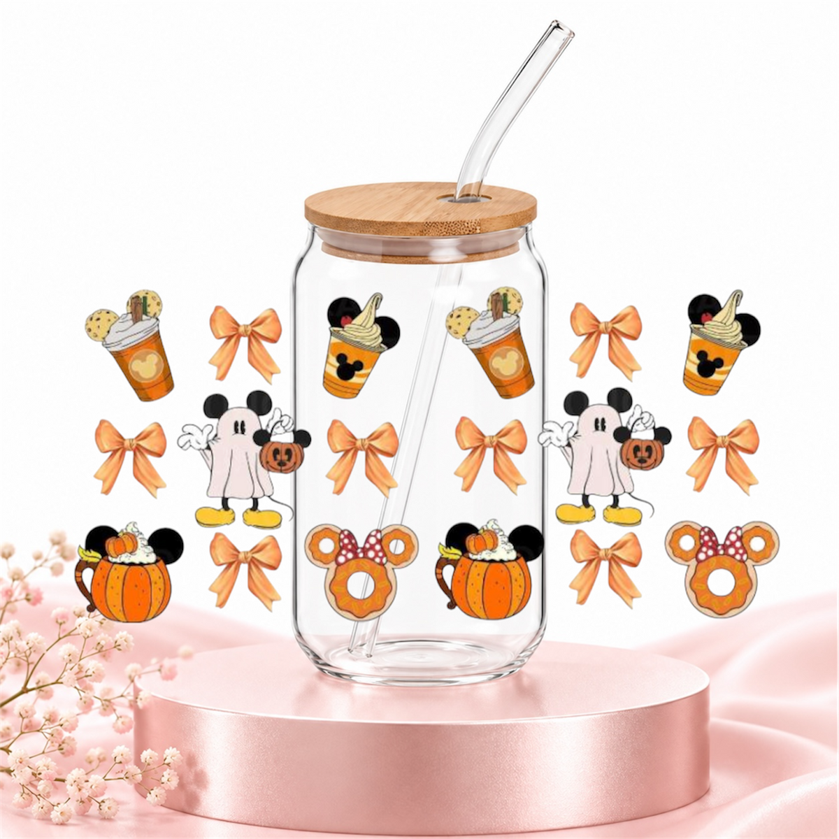 Verre Automne Mickey