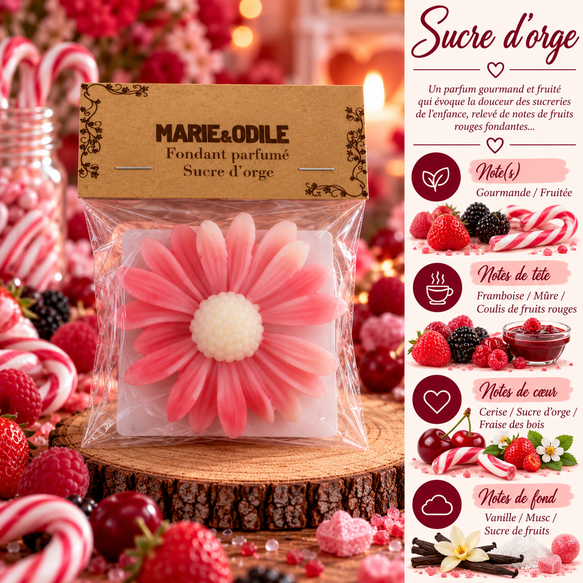 Fondant parfumée