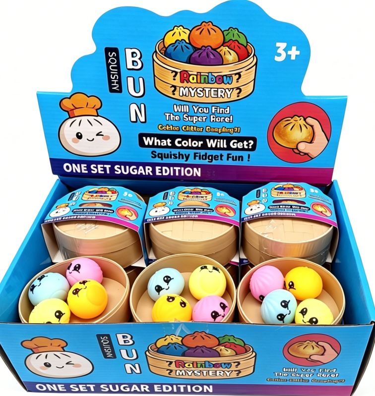 Squishy Dumpling 4pcs Mini pastel