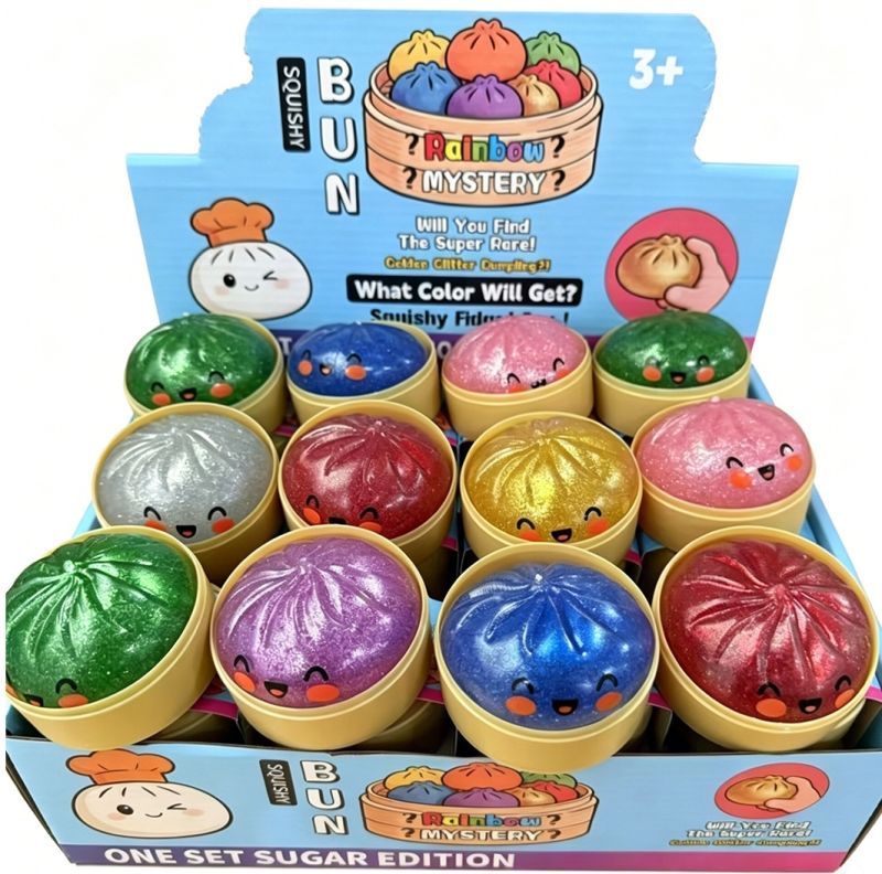 Squishy Dumpling 5.5cm Glitter