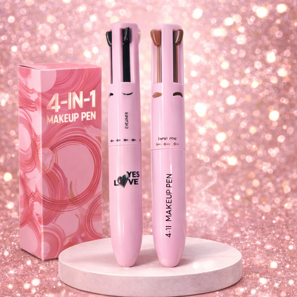 Stylo Maquillage 4en1 Eye Liner/Sourcils/ Lip Liner & Highlighter