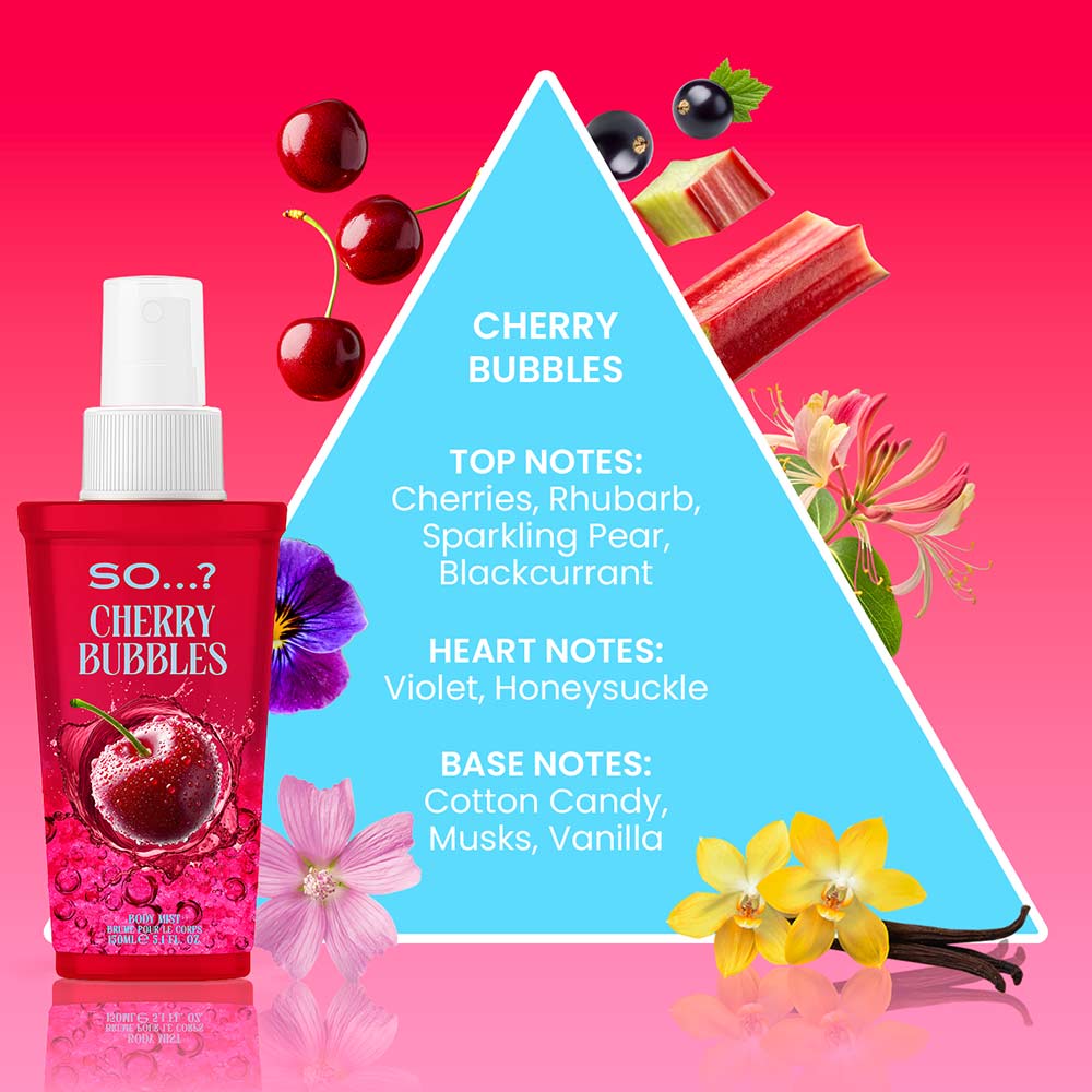 Brume Corps Parfumée So Delish Cherry Bubbles - 150ml