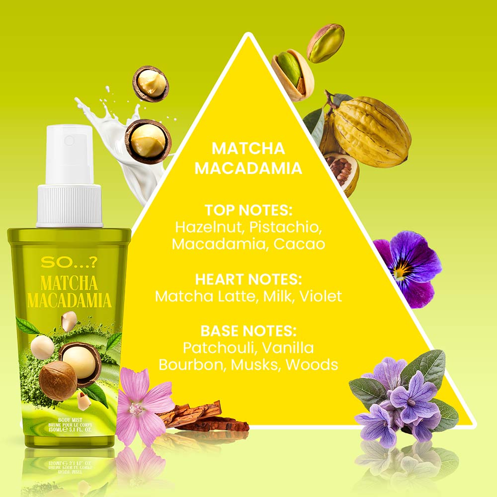Brume Corps Parfumée So Delish Matcha Macadamia - 150ml